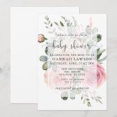 Uitnodiging voor een babyfeest (Voorkant / Achterkant)