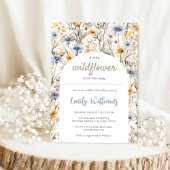 Uitnodiging voor een babyshower met een klein wild