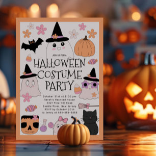 Uitnodiging voor een betoverend Halloweenfeest
