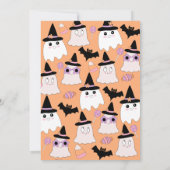 Uitnodiging voor een betoverend Halloweenfeest (Achterkant)