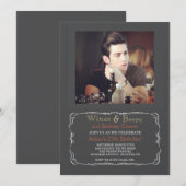 Uitnodiging voor een bierfeest (Voorkant / Achterkant)