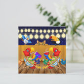 Uitnodiging voor een bijeenkomst (Staand voorkant)