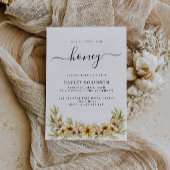 Uitnodiging voor een bijenbruidsdouche, uitnodigin