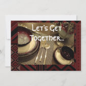 uitnodiging voor een binnenpartij (Voorkant)