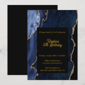  uitnodiging voor een blauwe dag (Voorkant / Achterkant)