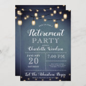 Uitnodiging voor een blauwe rustpartij (Voorkant / Achterkant)