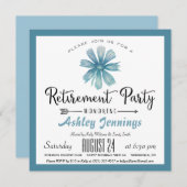 Uitnodiging voor een blauwe rustpartij (Voorkant / Achterkant)