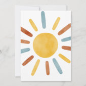 Uitnodiging voor één blijde jongen (Achterkant)