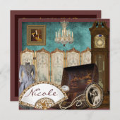 uitnodiging voor een bridale douche (Voorkant / Achterkant)