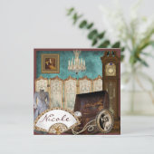 uitnodiging voor een bridale douche (Staand voorkant)