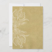  uitnodiging voor een bridale douche (Achterkant)