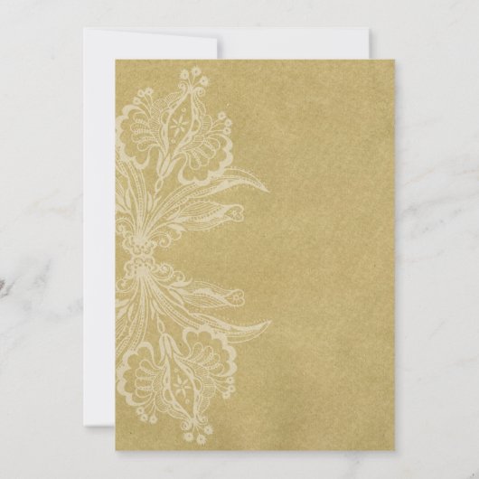  uitnodiging voor een bridale douche (Achterkant)