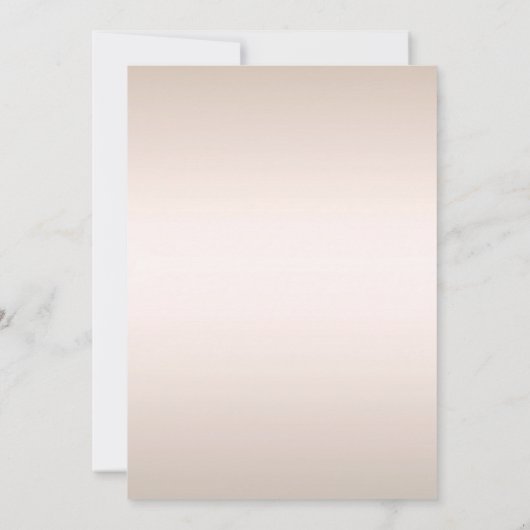 Uitnodiging voor een bruiloft in Champagne (Achterkant)