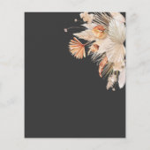 uitnodiging voor een bruiloft met pampas (Achterkant)