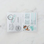 Uitnodiging voor een bruiloft naar Thailand (Binnen)