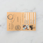 Uitnodiging voor een bruiloft naar Thailand (Binnen)