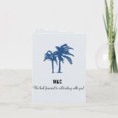 Uitnodiging voor een bruiloft naar Thailand (Achterkant)