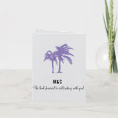 Uitnodiging voor een bruiloft naar Thailand (Achterkant)