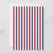 Uitnodiging voor een brunch op Independence Day - (Achterkant)