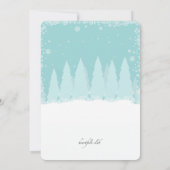 Uitnodiging voor een cadeauwisselingsfeest (Achterkant)