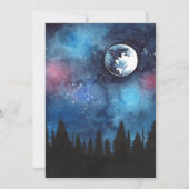 Uitnodiging voor een Camping Thema Party (Achterkant)