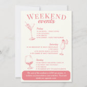 Uitnodiging voor een cocktail itinerarium voor vri (Achterkant)