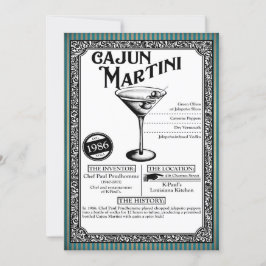 Uitnodiging voor een cocktailparty - Lees beschrij