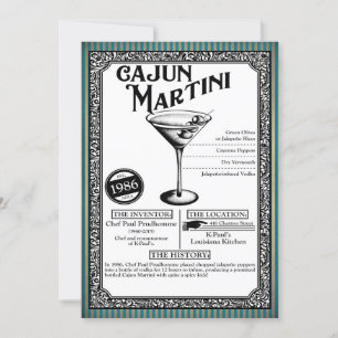 Uitnodiging voor een cocktailparty - Lees beschrij