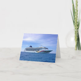uitnodiging voor een cruiseschip