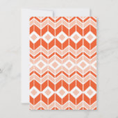 Uitnodiging voor een Cute Red Fox-feestje (Achterkant)