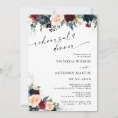 Uitnodiging voor een diner in de Bourgogne en de m (Voorkant)