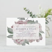 Uitnodiging voor een diner in de Engelse Garden Re (Staand voorkant)