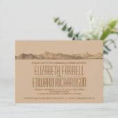 Uitnodiging voor een diner tijdens een repetitie i (Staand voorkant)