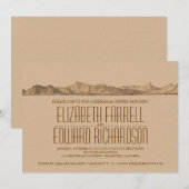 Uitnodiging voor een diner tijdens een repetitie i (Voorkant / Achterkant)