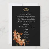 uitnodiging voor een diner van 50e Jubileum op zwa (Achterkant)