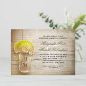 uitnodiging voor een diner voor het landelijke mad (Staand voorkant)