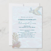 Uitnodiging voor een diner voor levende Zeeen (Voorkant)