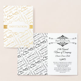 Uitnodiging voor een Dinner Party Bon Appetit Fran