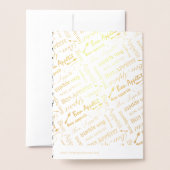 Uitnodiging voor een Dinner Party Bon Appetit Fran (Met envelop)