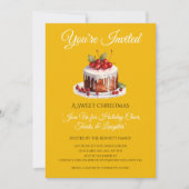 Uitnodiging voor een elegant kerstfeest | Moderne  (Voorkant)