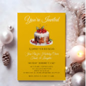 Uitnodiging voor een elegant kerstfeest | Moderne 