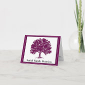 Uitnodiging voor een familiebijeenkomst (Voorkant)