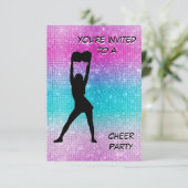 Uitnodiging voor een feest (Staand voorkant)