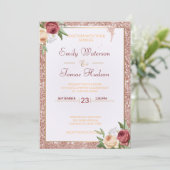 Uitnodiging voor een feest (Staand voorkant)