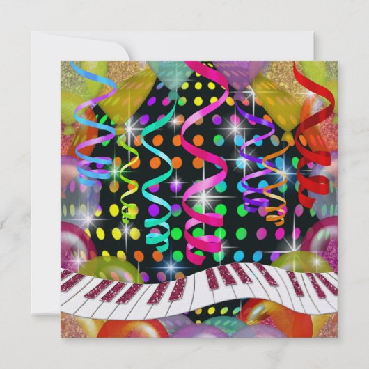 Uitnodiging voor een feest - SRF (Voorkant)