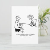 Uitnodiging voor een feestdag - Spirit of Christma (Staand voorkant)