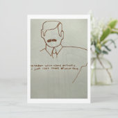 Uitnodiging voor een feestje! (Staand voorkant)