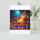 Uitnodiging voor een feestje (Staand voorkant)