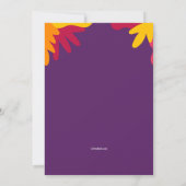 Uitnodiging voor een Feestje (Achterkant)