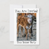 Uitnodiging voor een feestje ~ Grappig ~ Humerous (Voorkant)